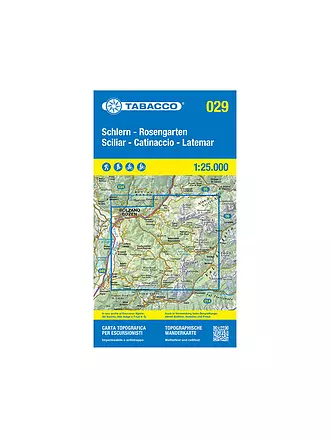 TABACCO | Wanderkarte 024, Prealpi e Dolomiti Bellunesi 1:25.000 | 